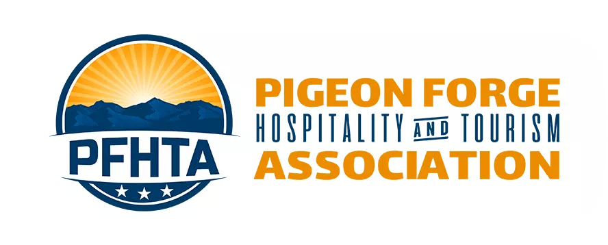 Pigeon Forge Hospitality and Tourism Association logo.